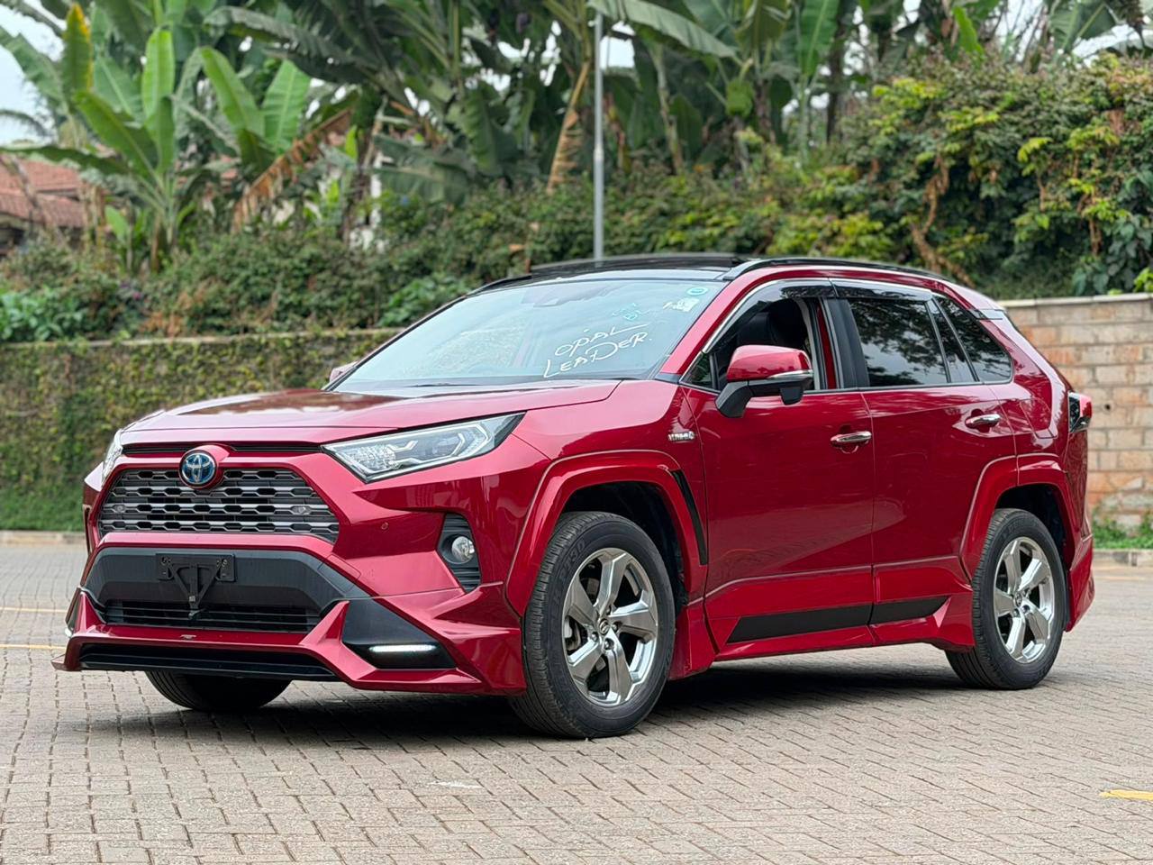 2019 TOYOTA RAV4 GZ PACKAGE HYBRID RED
