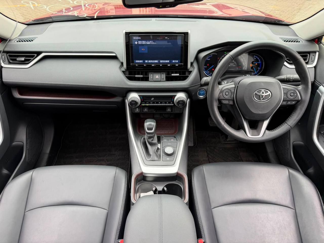 2019 TOYOTA RAV4 GZ PACKAGE HYBRID RED