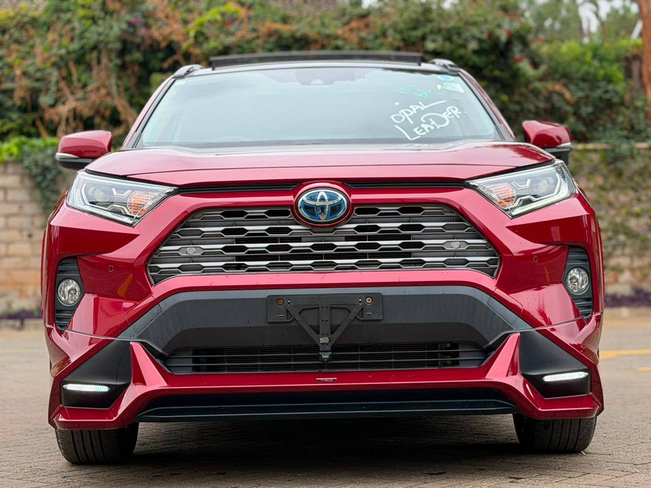2019 TOYOTA RAV4 GZ PACKAGE HYBRID RED