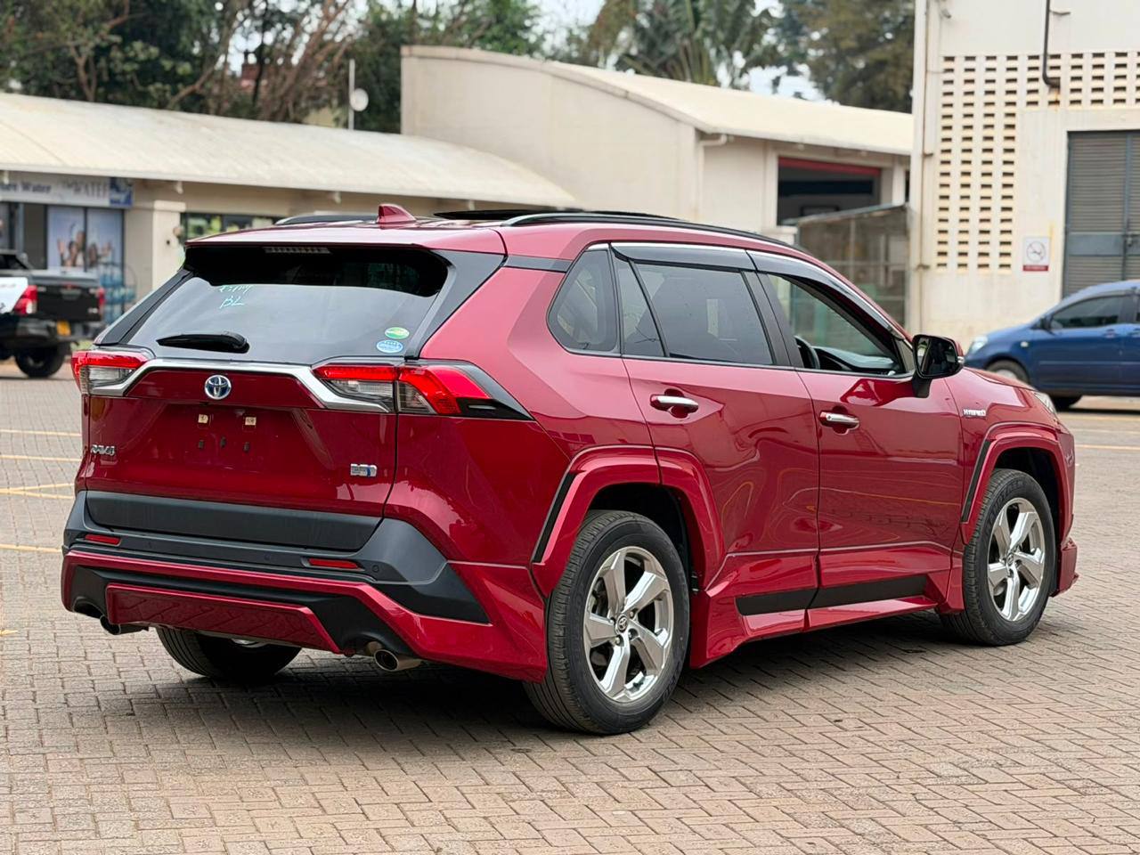 2019 TOYOTA RAV4 GZ PACKAGE HYBRID RED