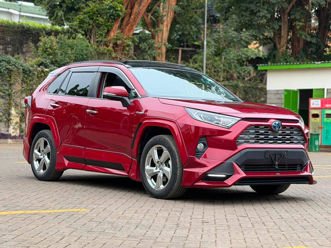2019 TOYOTA RAV4 GZ PACKAGE HYBRID RED