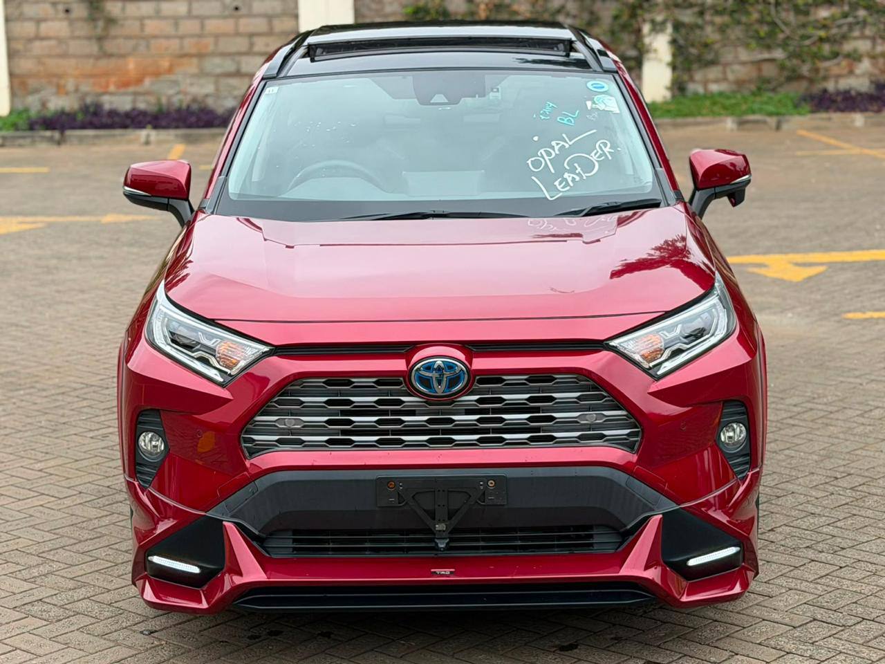 2019 TOYOTA RAV4 GZ PACKAGE HYBRID RED