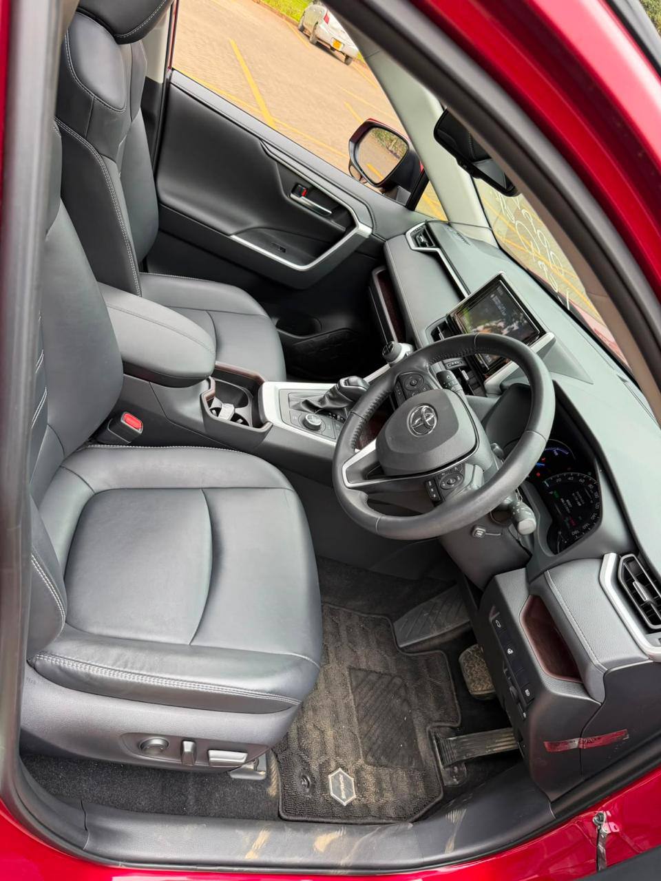 2019 TOYOTA RAV4 GZ PACKAGE HYBRID RED